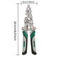 SmartFold Foldable Multi-Function Pulley Design Wire Stripper and Crimper