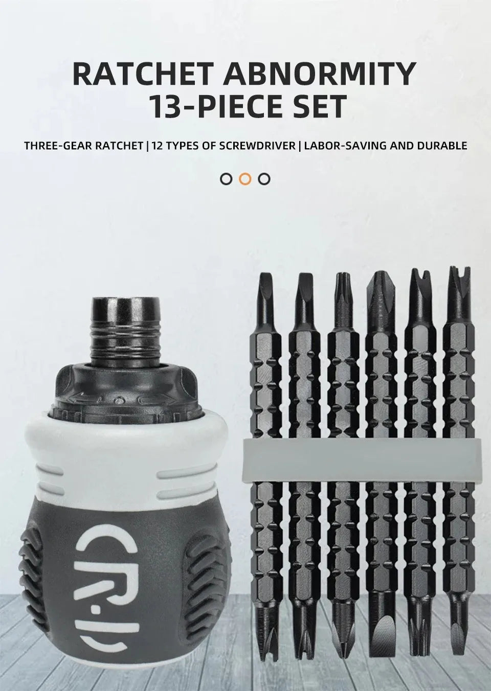 Telescopic Magnetic 13 In 1 Mini Ratchet Precision Screwdriver