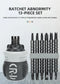 Telescopic Magnetic 13 In 1 Mini Ratchet Precision Screwdriver