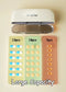 Japanese Large Capacity, Moisture-Proof Daily 3-Slot Premium Pill Organizer