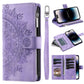 Full Screen Protection Deluxe Zipper Wallet Case with Foldable Kickstand for iPhone