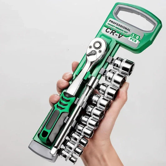 Telescopic Ratchet Wrench Set – Dual Direction with Adjustable Handle