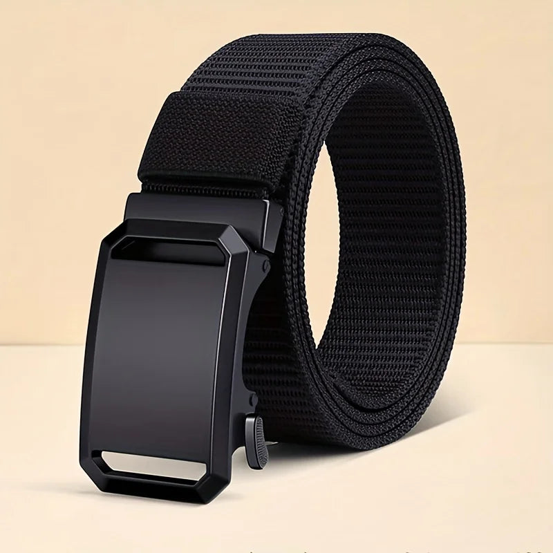 Quick Release Genuine Metal Buckle Tactical Style Soft Nylon Belt