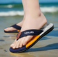 Waterproof & Anti-Slip Flexible Men's Cushioned Summer Flip Flops