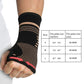Copper Fabric Arthritis Compression Wrist Brace / Glove