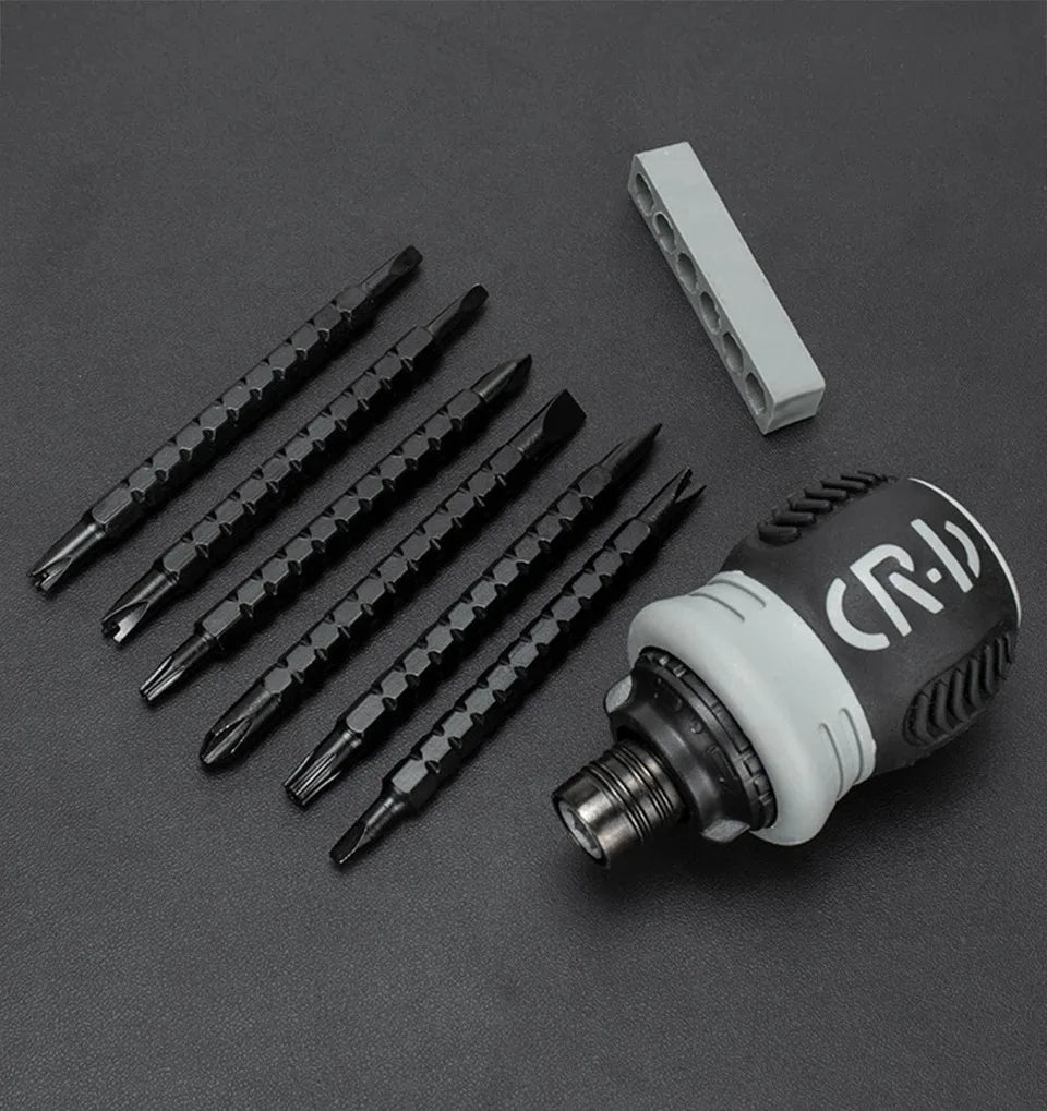 Telescopic Magnetic 13 In 1 Mini Ratchet Precision Screwdriver