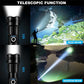 Ultra -Powerful Telescopic Zoom Impact Resistant LED Flashlight