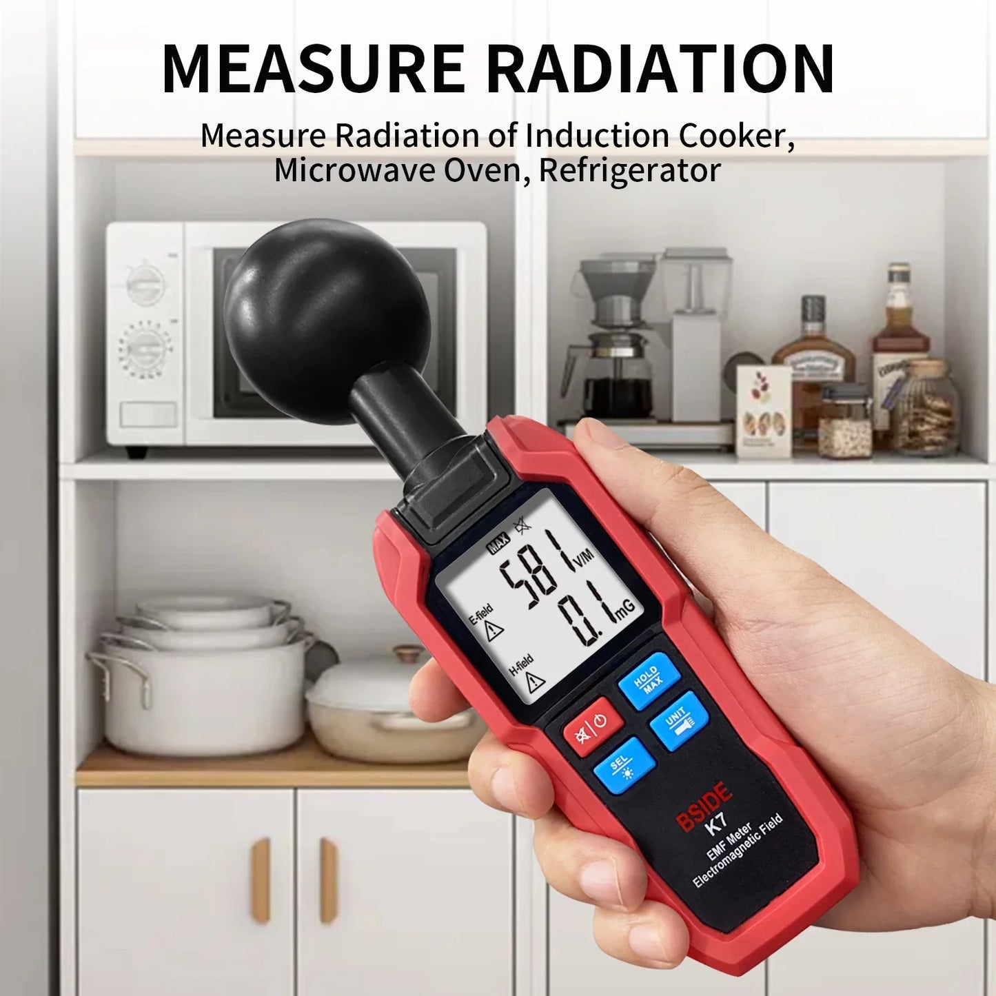 Professional  Electromagnetic Field Radiation Detector Meter