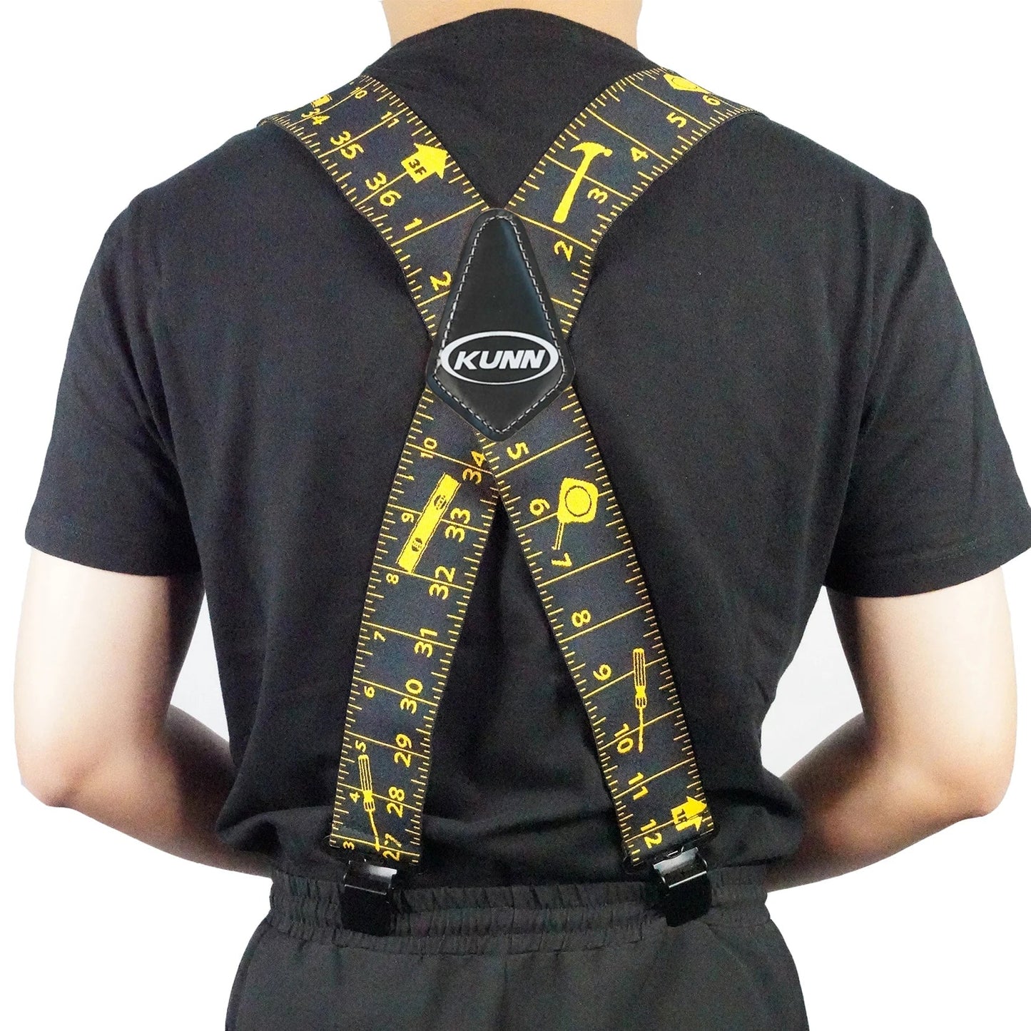 Heavy Duty 2-inch Wide Adjustable Elastic Ultimate-Durability Suspenders