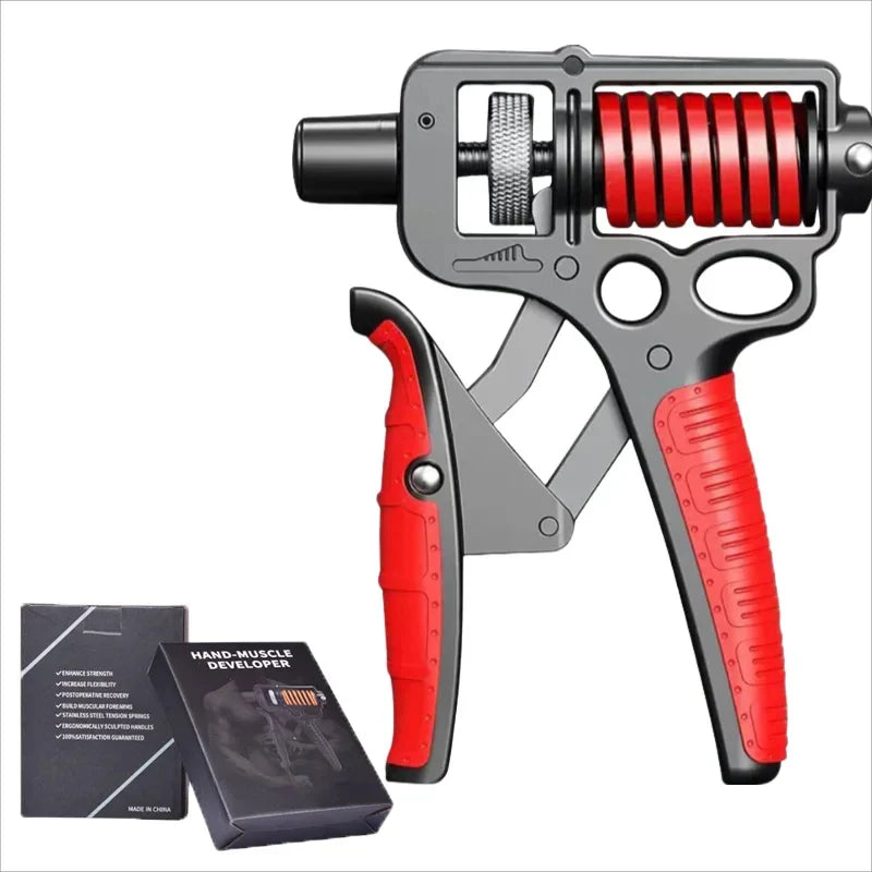 Rehabilitation & Recovery Adjustable Resistance Ergonomic Hand Gripper