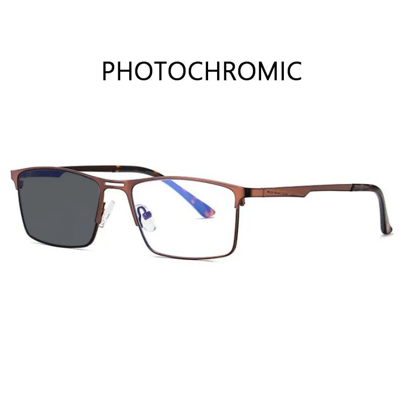 Metal Frame Blue Light Blocking Reading Glasses