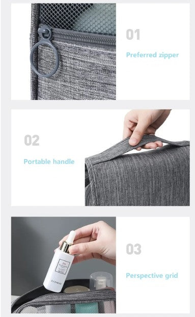 Deluxe Waterproof Large Capacity All-in-One Foldable Hanging Travel Bag
