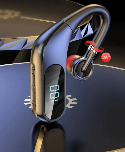 Led Digital Display HD Sound & Noise Reduction In-Ear Headset