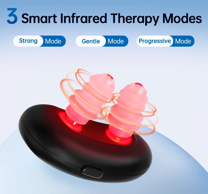 Advanced High-Frequency Pulse &  Red Light Rhinitis And Allergy Nasal Therapy Device