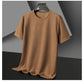 Summer 3D Waffle-Knit Crew Neck T-Shirt – Breathable & Soft