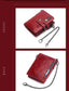 Genuine Leather Vintage RFID Blocking  Men Wallet With Chain