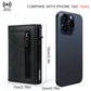 Effortless Access RFID Blocking Zippered Coins Pocket & Magnetic Closure Wallet