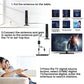 4K HD Long-Range Advanced Signal Amplifier & Noise Filtering Indoor TV Antenna