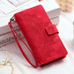 Full Screen Protection Deluxe Zipper Wallet Case with Foldable Kickstand for iPhone