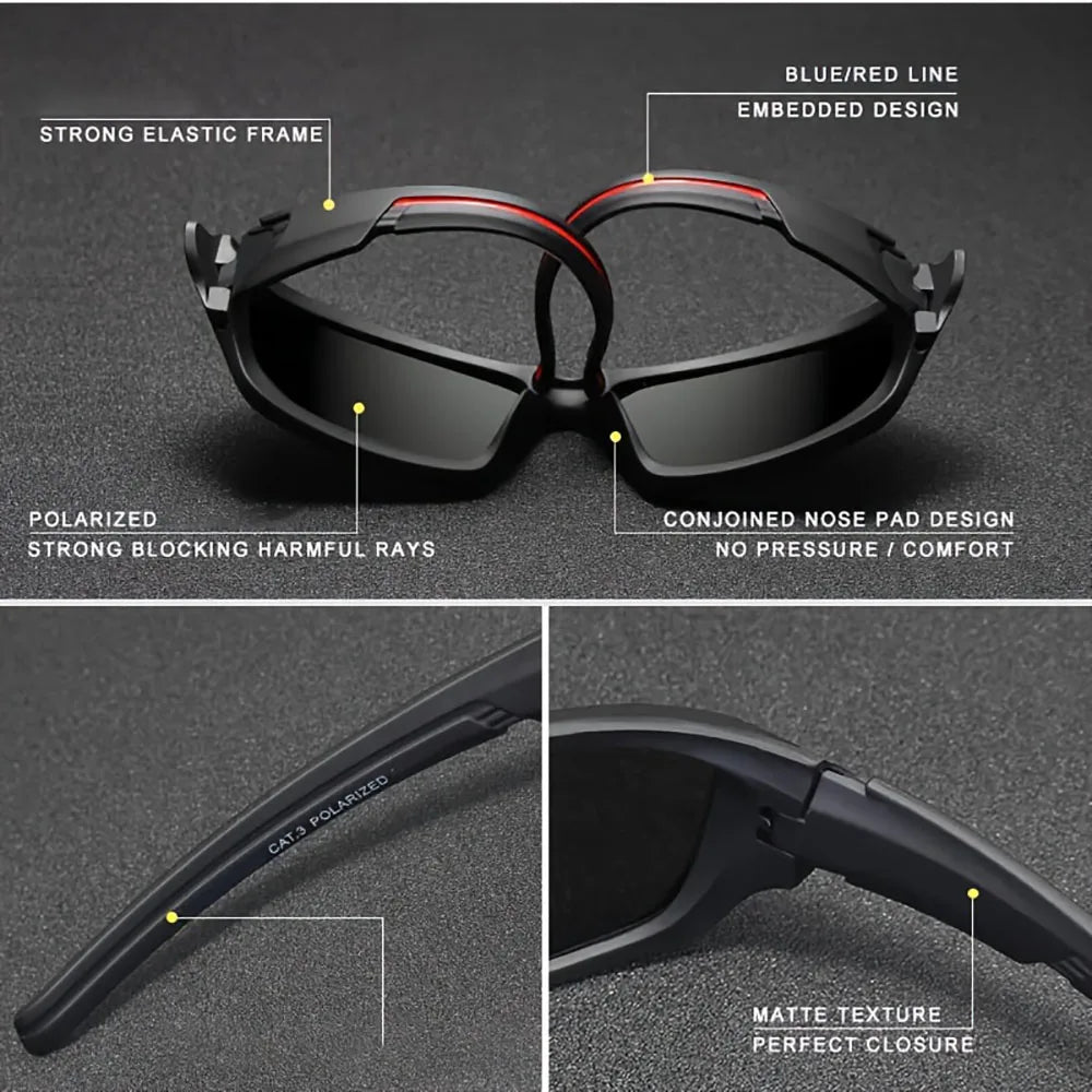 Limited-Time Offer! Two for the Price of One! Polarized Anti-UV Rays Sunglasses