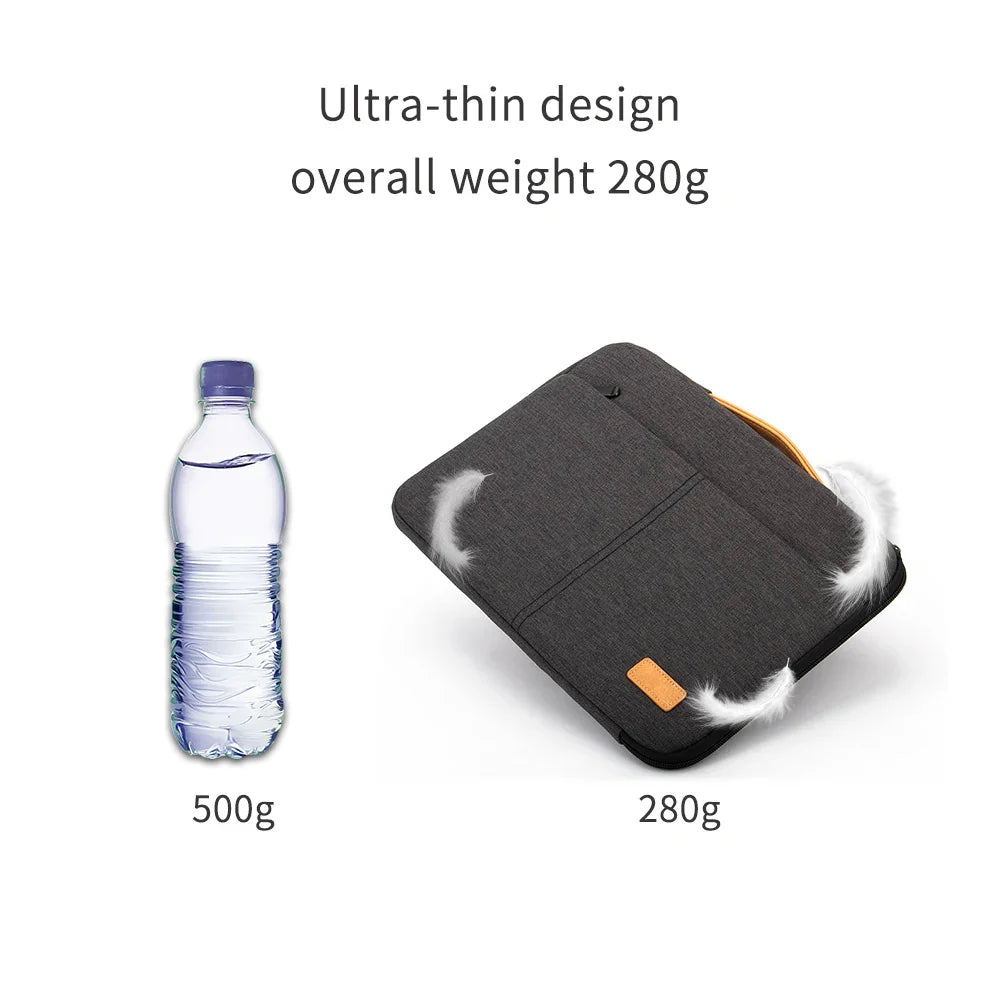 ComfortCarry 2-in-1  Thick Padding Lightweight Laptop Sleeve & Handheld Case