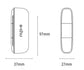 Japanese Large Capacity, Moisture-Proof Daily 3-Slot Premium Pill Organizer