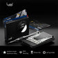 Carbon Fiber RFID Protection Metal Card & Cash Wallet with Air-Tag Holder