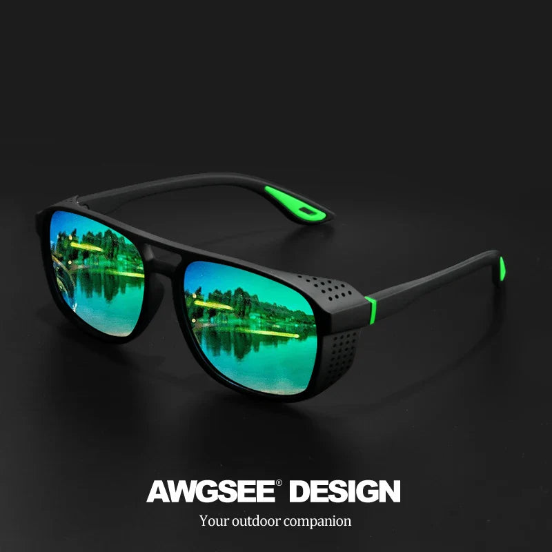 Steampunk SportShield Polarized & UV400 Protection Sunglasses