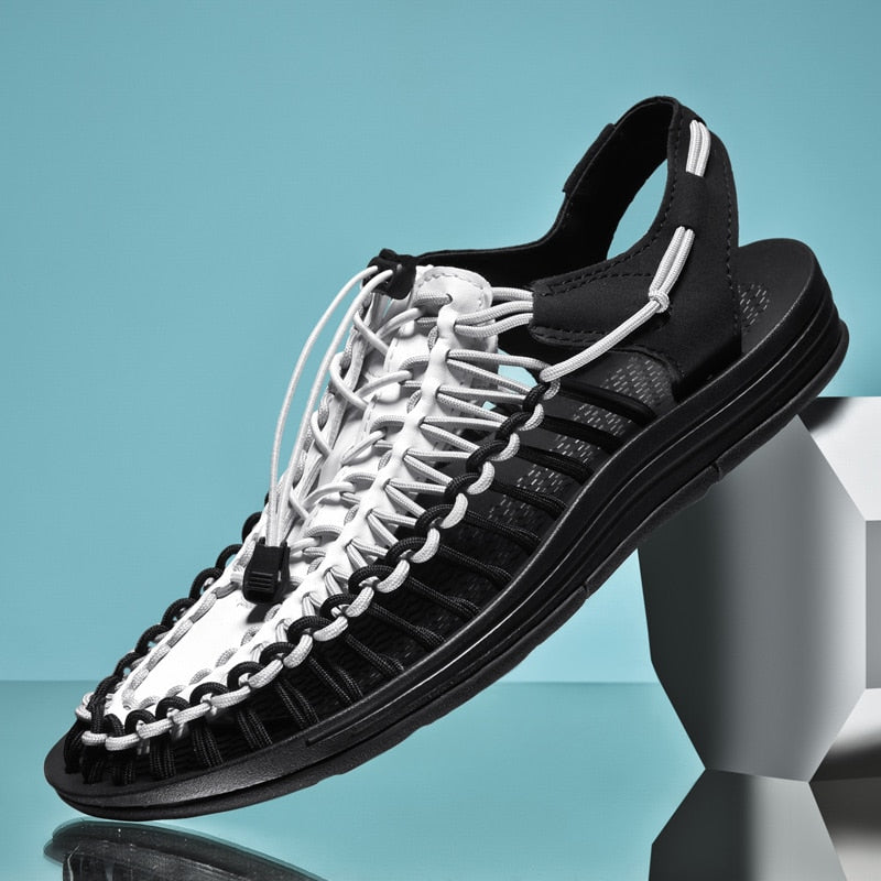 Weaving Design Breathable Casual Sandals For Men & Women