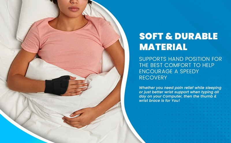 Thumb & Wrist Support Brace for Tendonitis/ Arthritis/ Carpal Tunnel