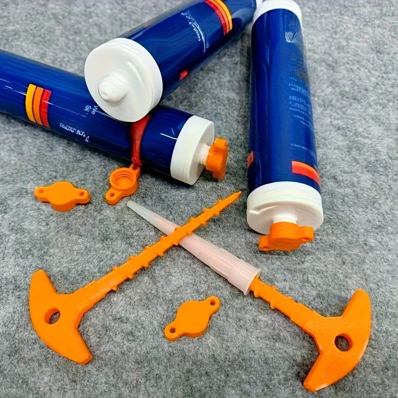 FreshFlow DIY Caulk Nozzle Cleaner & Cap (2sets)