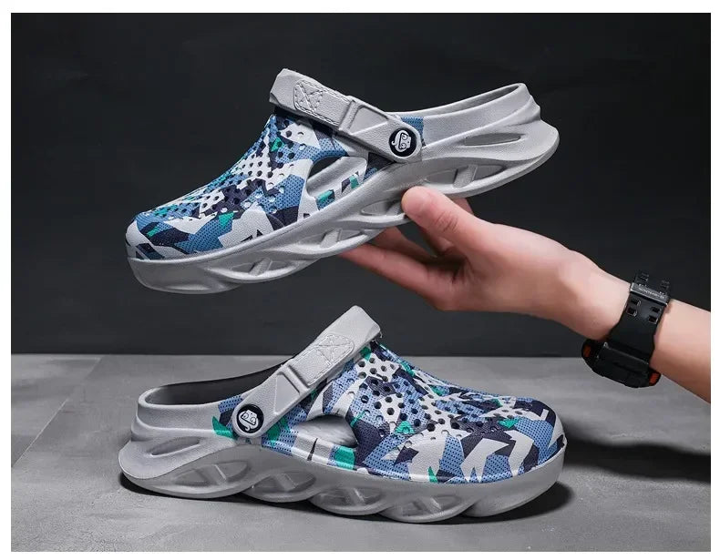 All-Day Comfort 2 in 1 Lightweight Anti-Slip Waterproof Breathable EVA Sandals