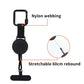 DropGuard Retractable Anti-Drop & Loss Carabiner Clip Attachment Phone Holder