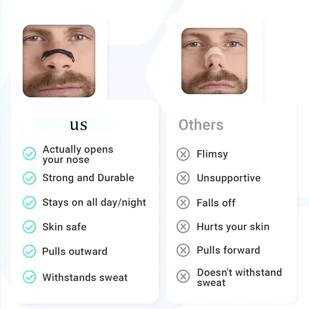 Smart Magnetic Nasal Breathing Dilators for Snoring Relief and Airflow Support