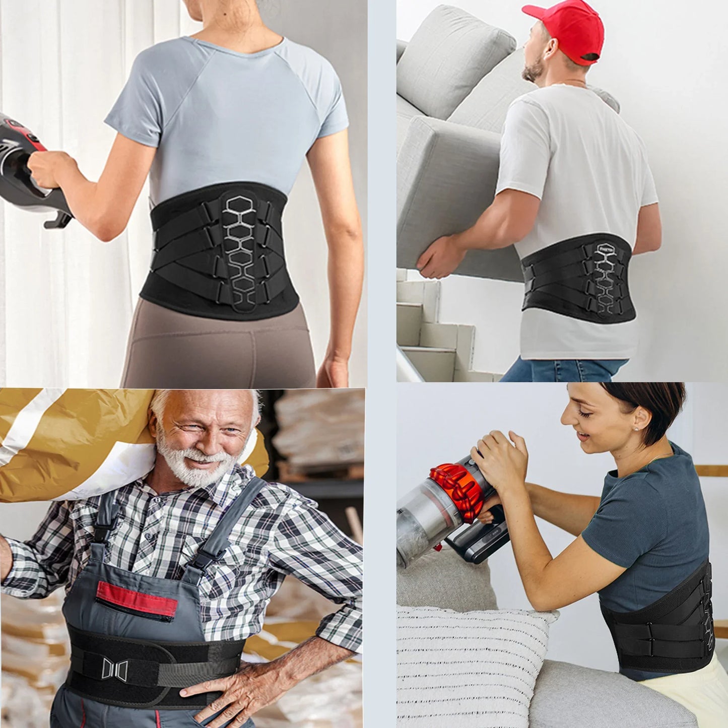 Spine Decompression Orthopedic &  Ergonomic Pain Relief Lumbar Support Belt