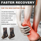 Medical-Grade Copper-Infused Fabric Ankle Brace for Pain Relief & Fast Recovery