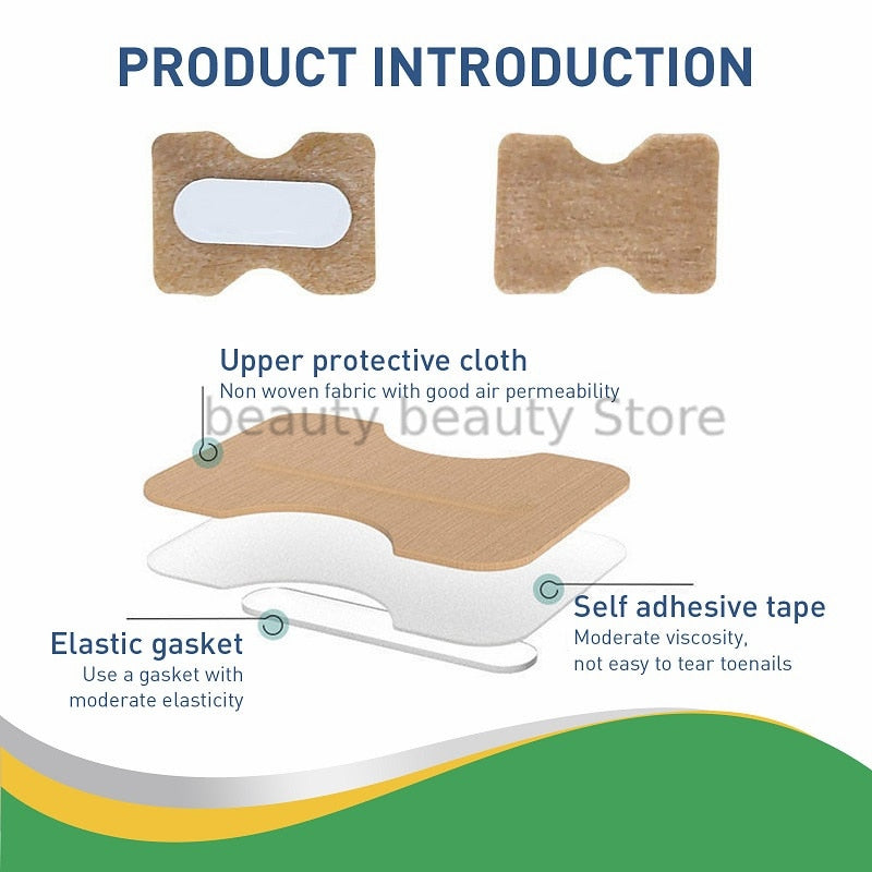 Ingrown Toenail Correction / Pain Relieve Stickers (50 pcs)