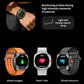 SeniorSafe Large Display Health Monitoring & Emergency SOS Senior Friendly Smartwatch