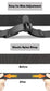 Large Size Polymer Buckle Elastic Stretch Belt