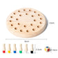 Wooden Memory & Focus Brain Boosting Peg Puzzle Game for Seniors