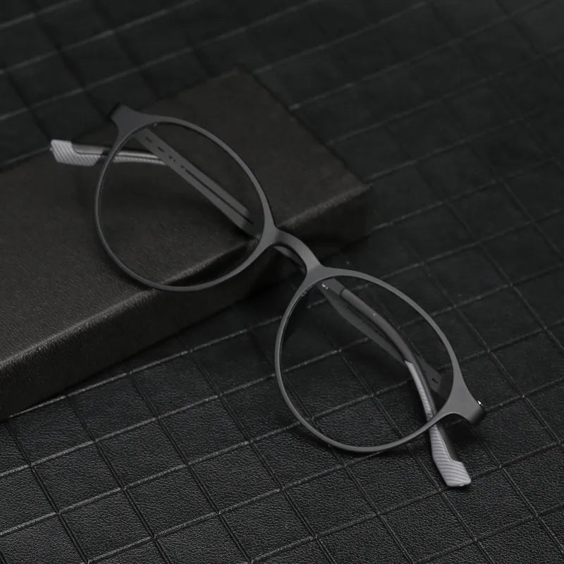 Titanium Anti Blue Light / Photochromic Retro Reading Glasses