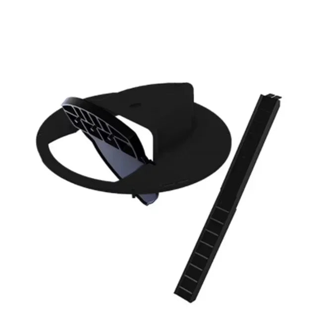 CleanCatch No-Touch Humane Flip Lid + Ramp Bucket Mouse Trap