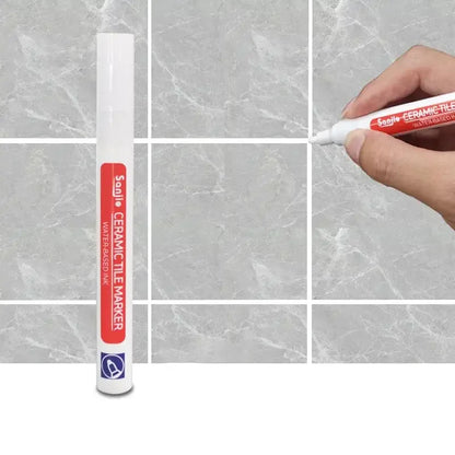 Waterproof & Quick-Drying Tile & Grout Pen for Easy Repair and Enhancement