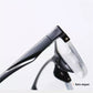 Half-Frame Clear Lens Retro Reading Glasses