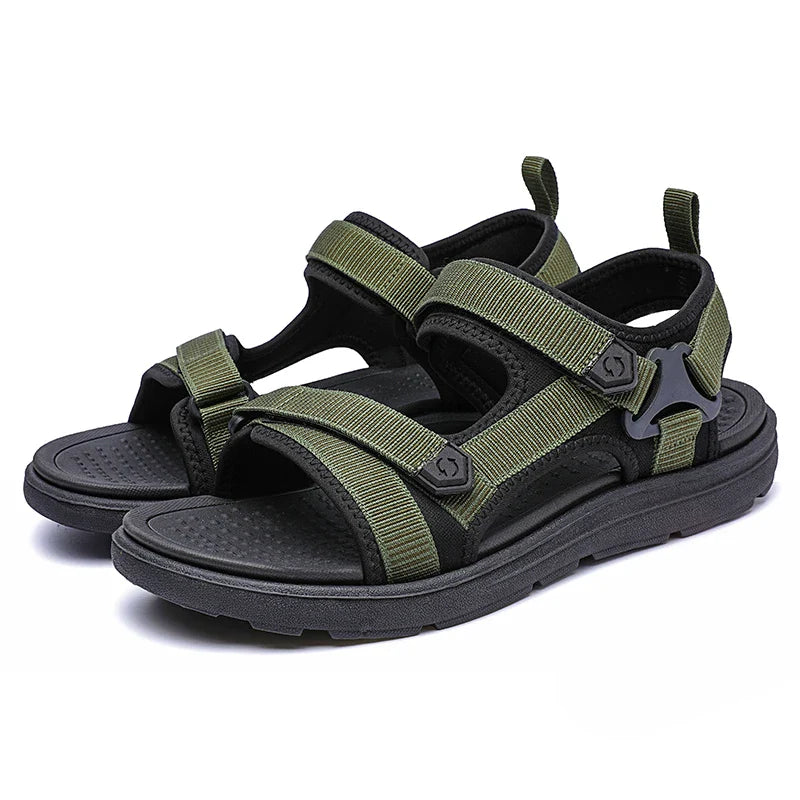 Extraordinary Comfort Lightweight & Flexible Non-Slip Waterproof Hoop & Loop Sandals