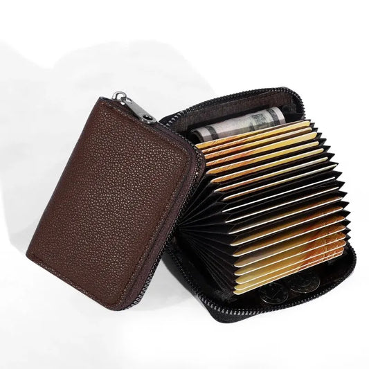 Multi Slot Korean Style 20 Cards Compact Wallet for Men