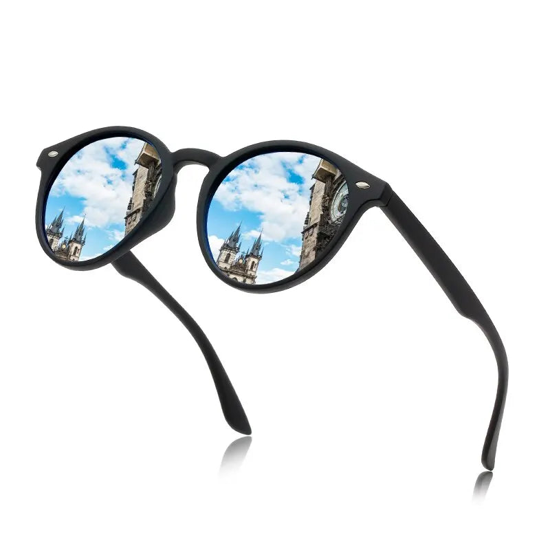RetroRound Designer Polarized Driving Sunglasses UV400