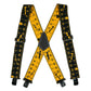 Heavy Duty 2-inch Wide Adjustable Elastic Ultimate-Durability Suspenders