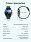 Bluetooth IOS & Android Smart-Watch with Blood Pressure & Health Monitoring (ECG+PPG)