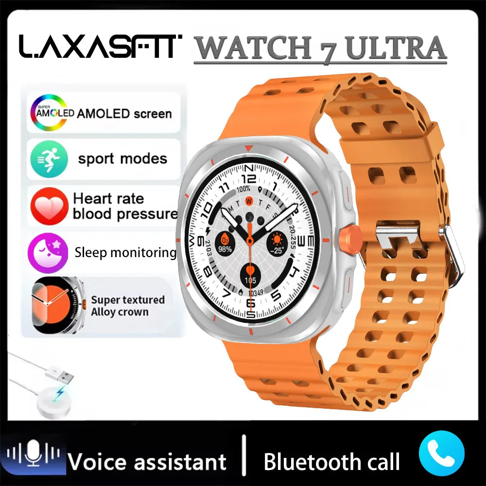 SeniorSafe Large Display Health Monitoring & Emergency SOS Senior Friendly Smartwatch